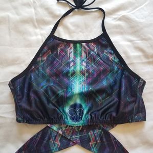 The Headspace Wrap Halter top